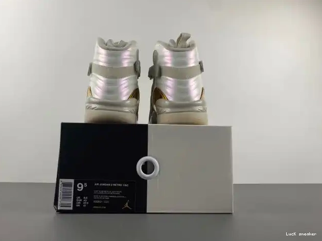 Reps LUCY Champagne Retro Jordan 8 832821-030 0408